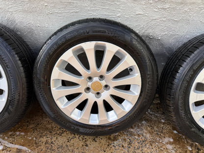 Subaru Impreza 16” Alloy Wheels with Very Good Tyres