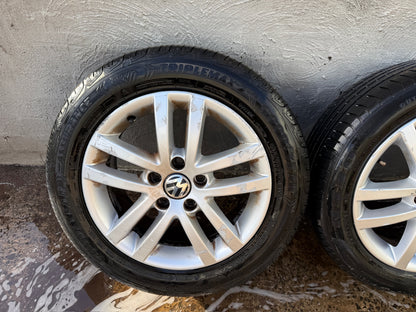 Volkswagen Golf 16” Alloy Wheels with Good Tyres