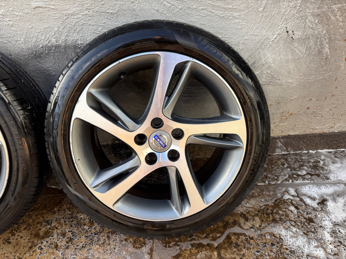 Volvo V40 V50 17” Alloy Wheels with Tyres