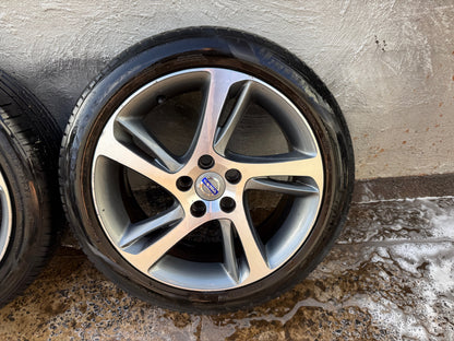 Volvo V40 V50 17” Alloy Wheels with Tyres
