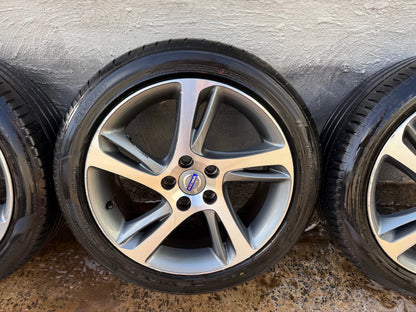 Volvo V40 V50 17” Alloy Wheels with Tyres