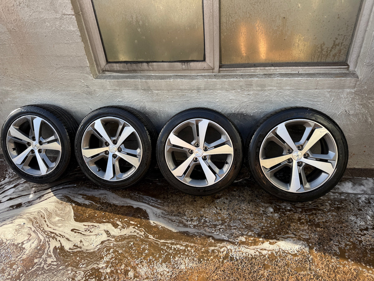 Peugeot 308 17” Alloy Wheels with Good Tyres