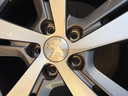 Peugeot 308 17” Alloy Wheels with Good Tyres