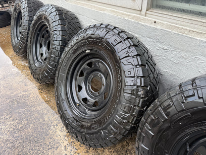 Nitto Ridge Grappler 32" A/T Tyres on 6 Stud Steel Rims