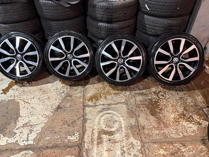 Volkswagen Golf GTI 18” Alloy Wheels with Good Tyres