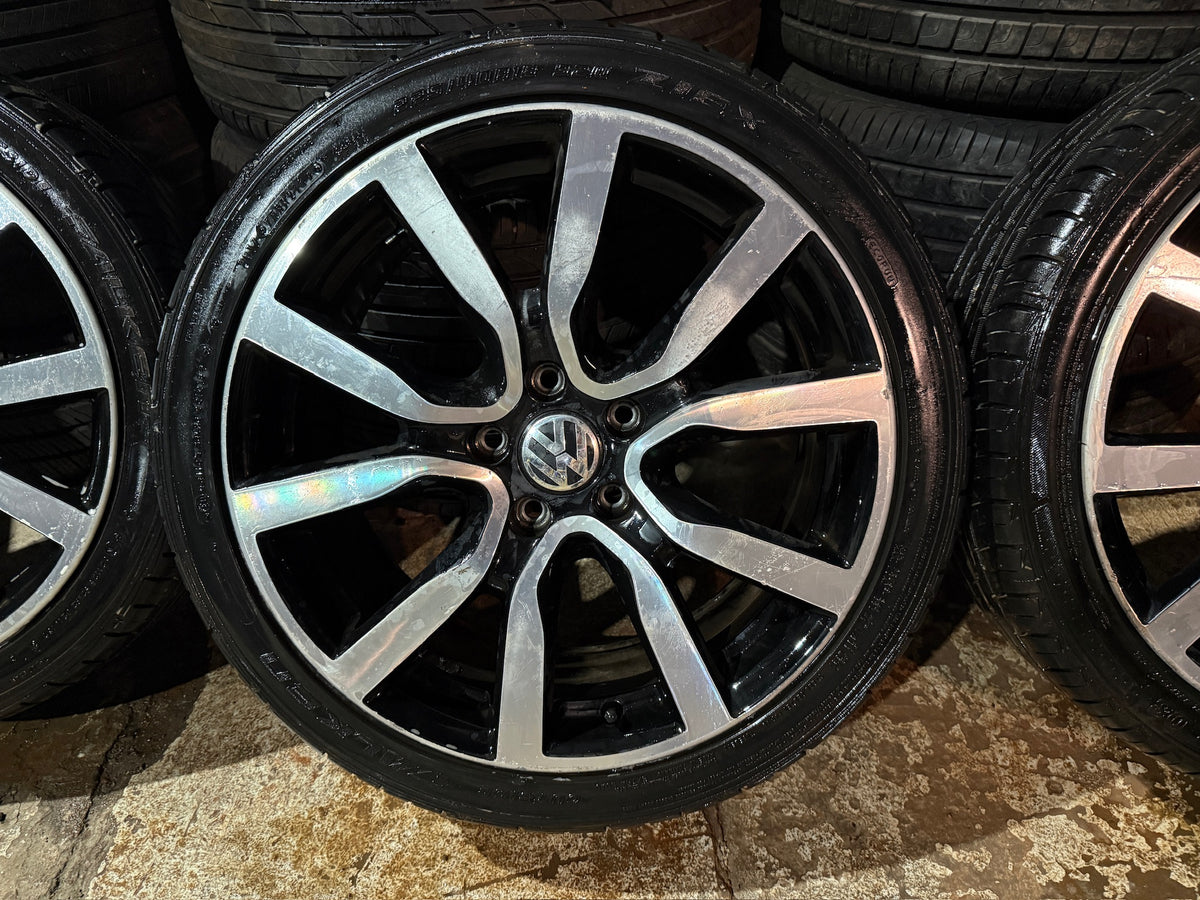 Volkswagen Golf GTI 18” Alloy Wheels with Good Tyres