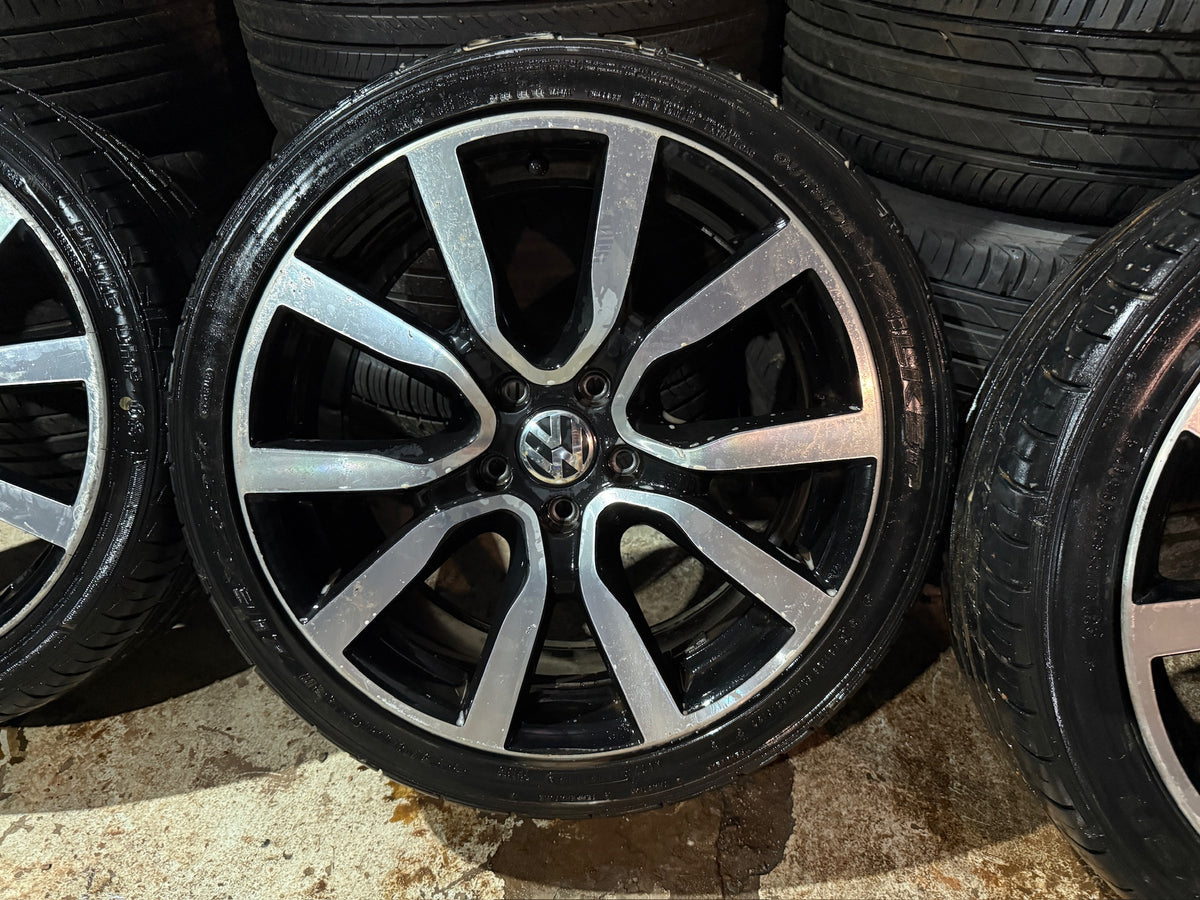 Volkswagen Golf GTI 18” Alloy Wheels with Good Tyres