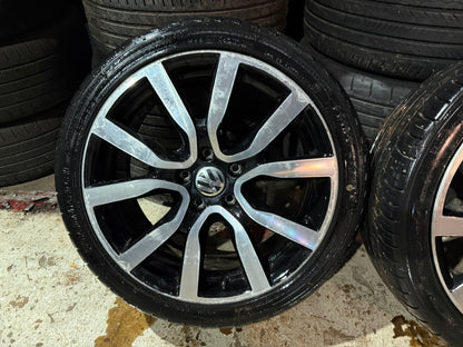 Volkswagen Golf GTI 18” Alloy Wheels with Good Tyres