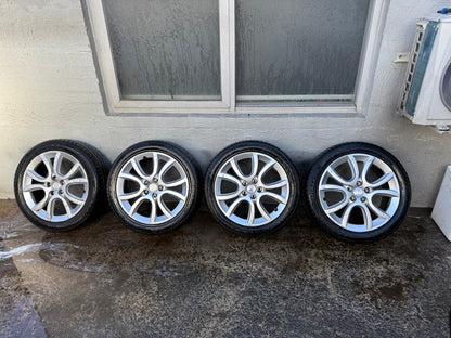 Peugeot 508 18” Alloy Wheels with Very Good Tyres