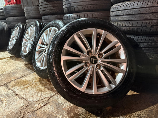 Citroen C4 16” Alloy Wheels with Good Tyres