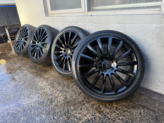 Mercedes Benz C Class W205 19” Staggered Alloy Wheels with Excellent Tyres