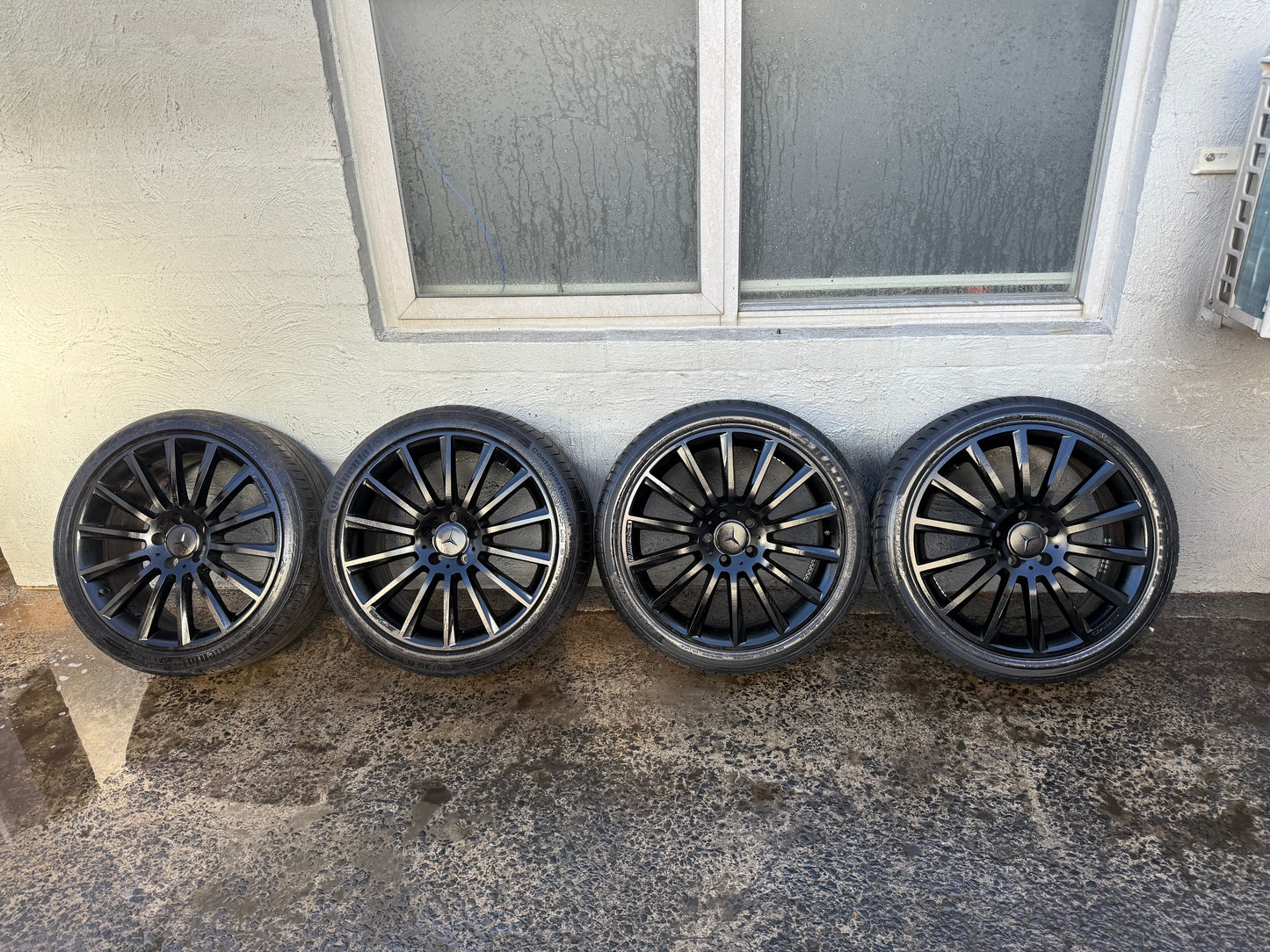 Mercedes Benz C Class W205 19” Staggered Alloy Wheels with Excellent Tyres