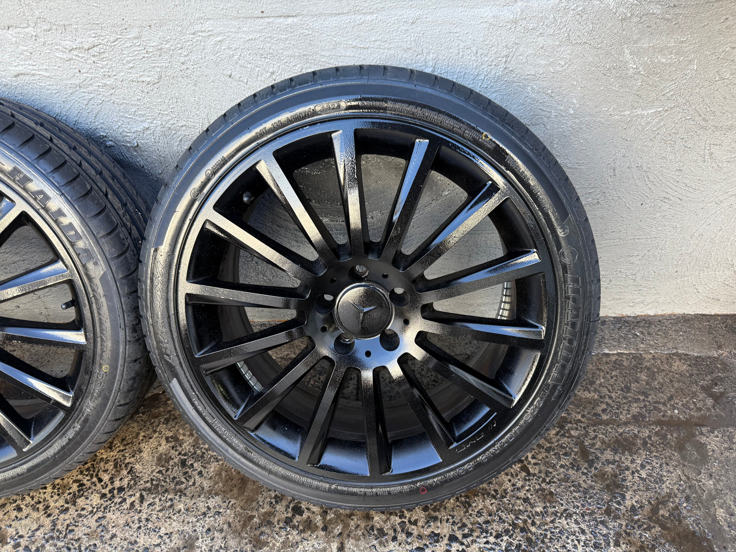 Mercedes Benz C Class W205 19” Staggered Alloy Wheels with Excellent Tyres