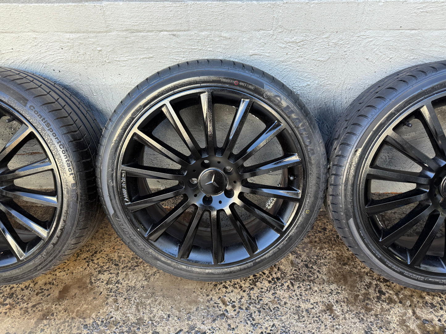Mercedes Benz C Class W205 19” Staggered Alloy Wheels with Excellent Tyres