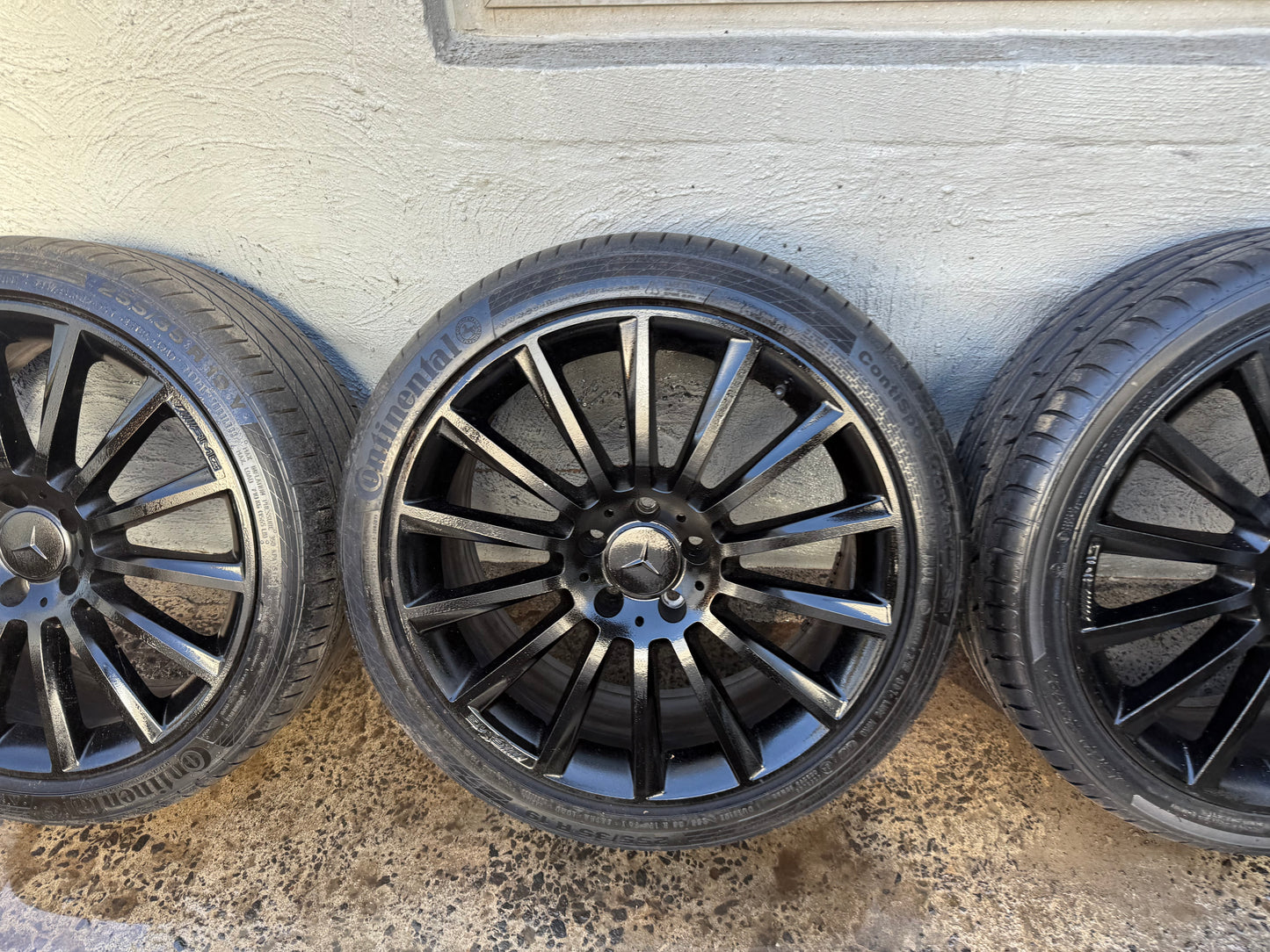 Mercedes Benz C Class W205 19” Staggered Alloy Wheels with Excellent Tyres