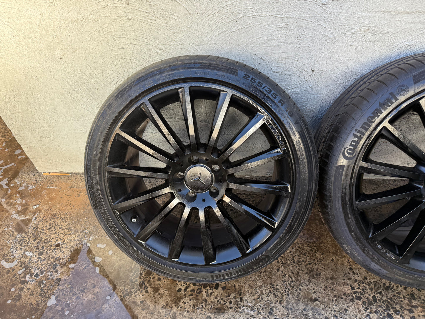 Mercedes Benz C Class W205 19” Staggered Alloy Wheels with Excellent Tyres