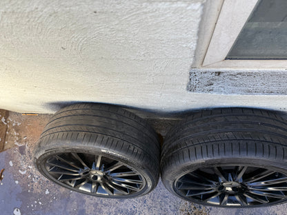 Mercedes Benz C Class W205 19” Staggered Alloy Wheels with Excellent Tyres