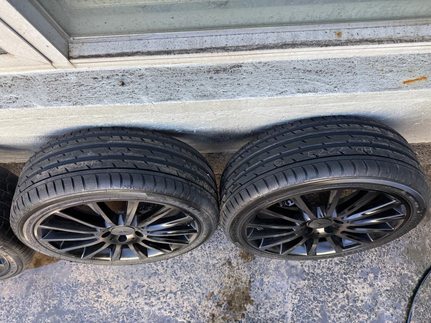 Mercedes Benz C Class W205 19” Staggered Alloy Wheels with Excellent Tyres