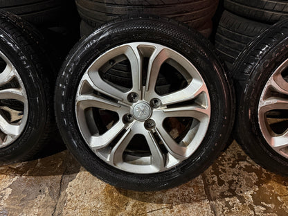 Peugeot 208 16” Alloy Wheels with Excellent Tyres