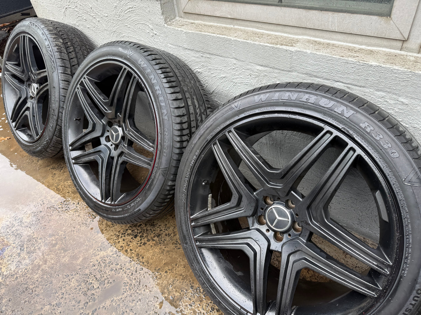 Mercedes Benz ML350 22” Alloy Wheels with Good Tyres