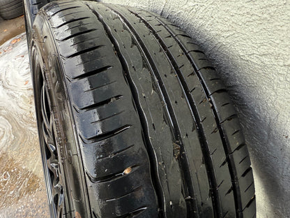 SSW Multi-Fit Black 17” Alloy Wheels with Excellent Tyres