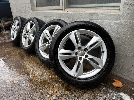 Audi Q3 18” Alloy Wheels with Excellent Tyres