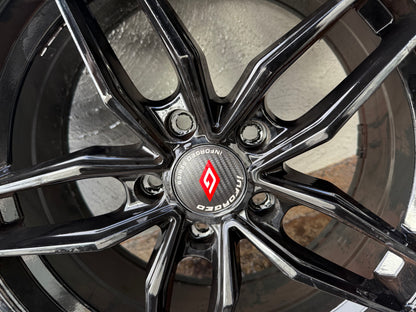 Inforged Black 17” Alloy Wheels with Tyres
