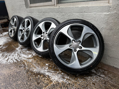 Audi A3 18” Alloy Wheels with Good Tyres