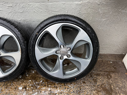 Audi A3 18” Alloy Wheels with Good Tyres