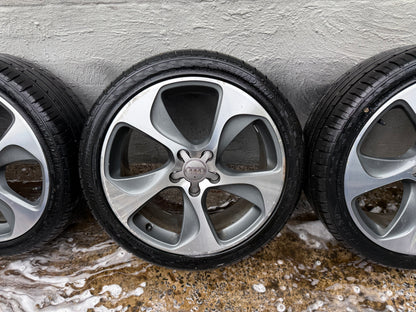 Audi A3 18” Alloy Wheels with Good Tyres