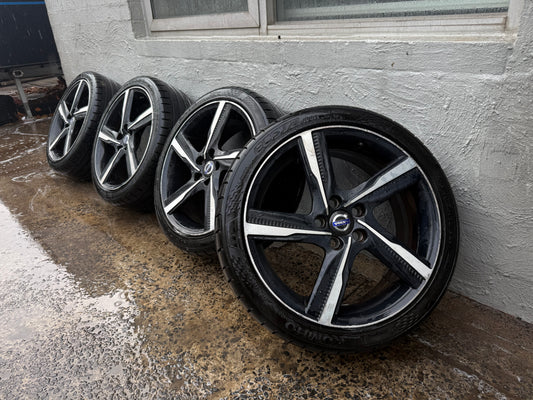 Volvo V40 V60 18” Alloy Wheels with Very Good Tyres