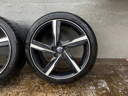 Volvo V40 V60 18” Alloy Wheels with Very Good Tyres