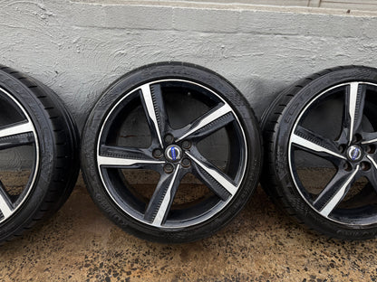 Volvo V40 V60 18” Alloy Wheels with Very Good Tyres