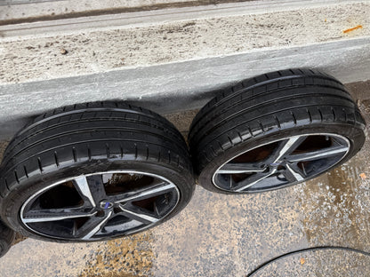 Volvo V40 V60 18” Alloy Wheels with Very Good Tyres