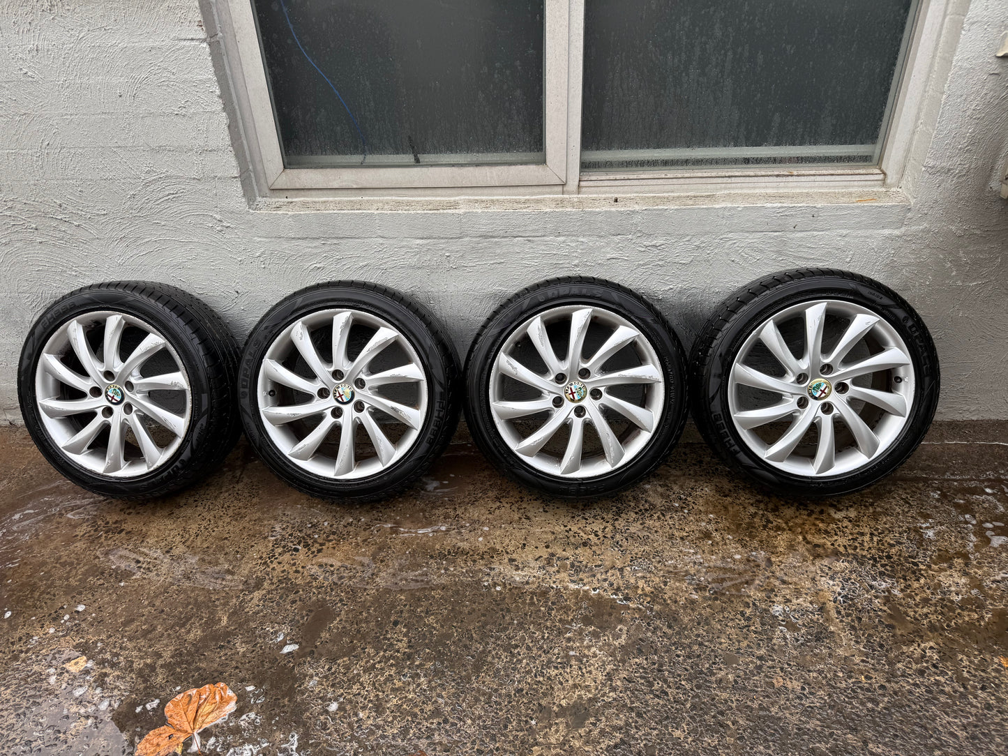 Alfa Romeo Giulia/Giulietta 17” Alloy Wheels with Excellent Tyres