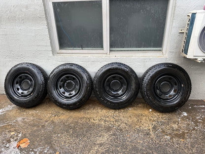 6 Stud Steel Rims with Good 16” A/T Tyres