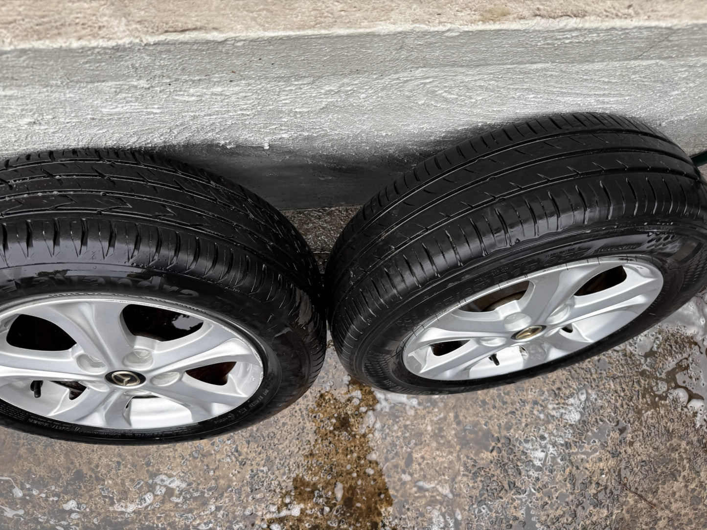 Mazda 3 15” Alloy Wheels with Excellent Tyres