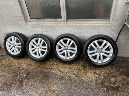 Volkswagen Golf 16” Alloy Wheels with Good Tyres