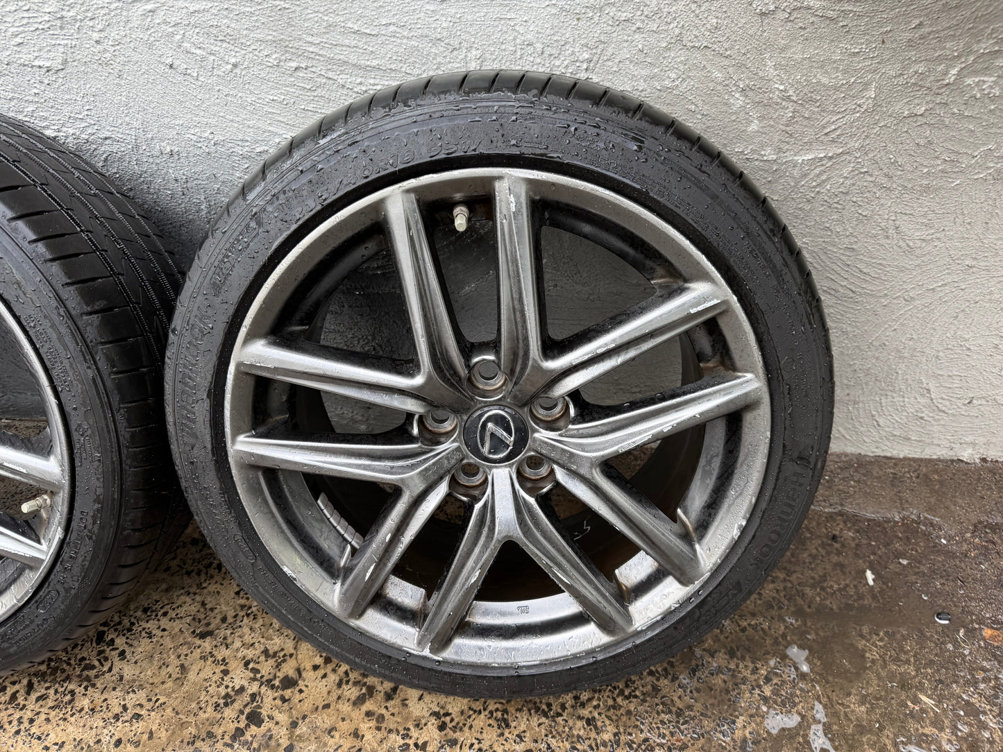 Lexus IS250/IS350 Staggered 18” Alloy Wheels with Very Good Tyres