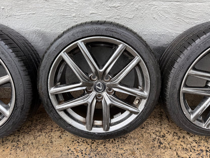 Lexus IS250/IS350 Staggered 18” Alloy Wheels with Very Good Tyres