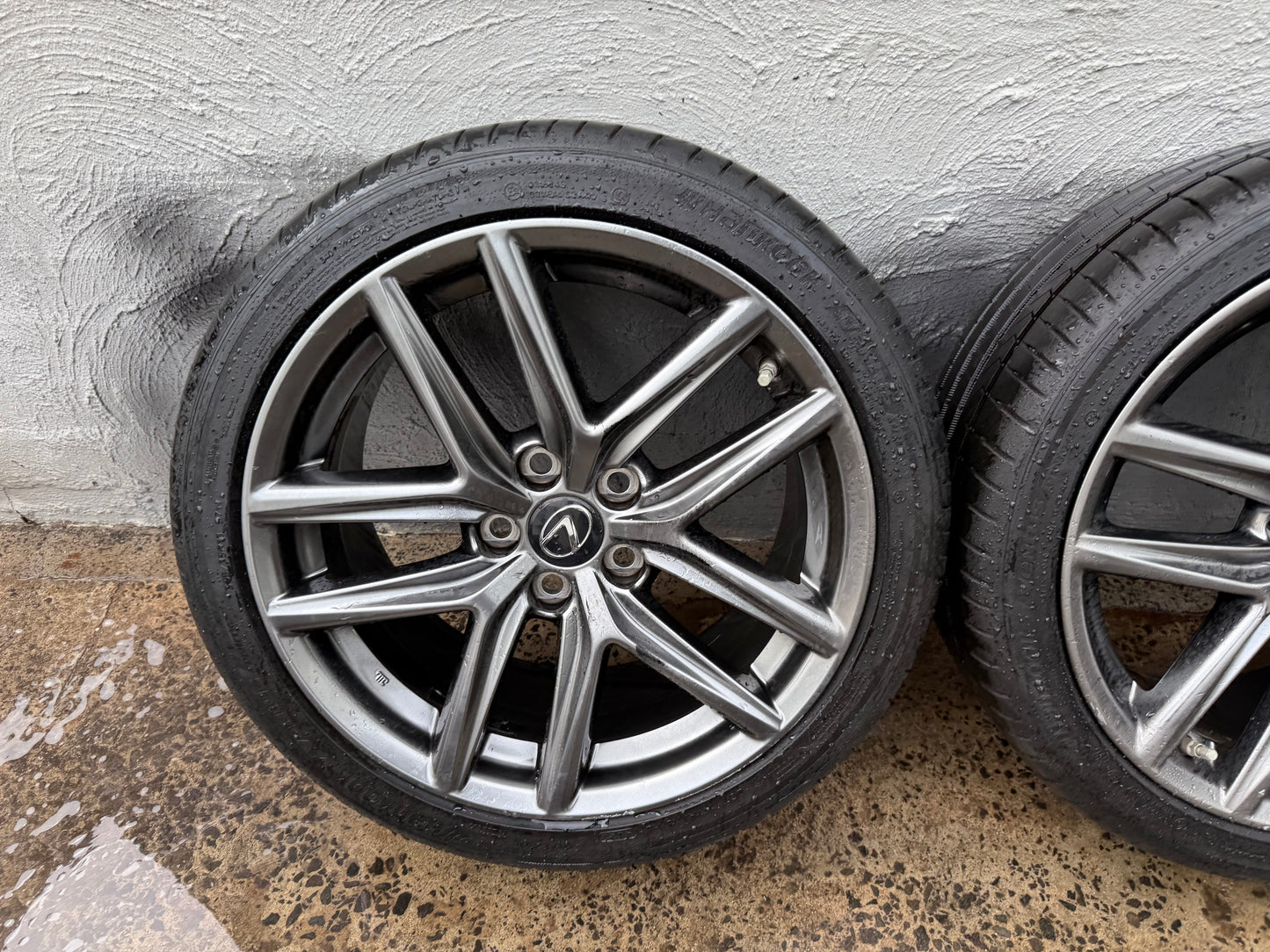 Lexus IS250/IS350 Staggered 18” Alloy Wheels with Very Good Tyres