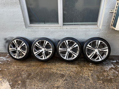 Peugeot 208 17” Alloy Wheels with Good Tyres