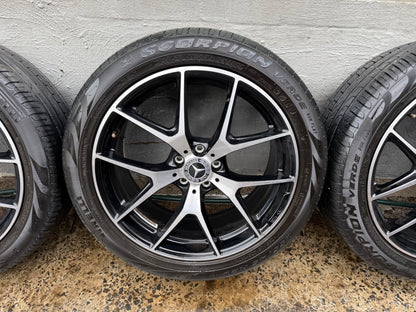 Mercedes Benz AMG GLC 20” Alloy Wheels with Good Tyres