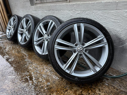 Volkswagen Golf 18” Alloy Wheels with Good Tyres