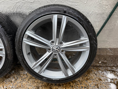 Volkswagen Golf 18” Alloy Wheels with Good Tyres