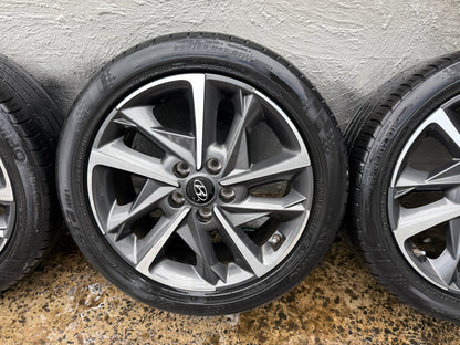 Hyundai i30 17” Alloy Wheels with Good Tyres