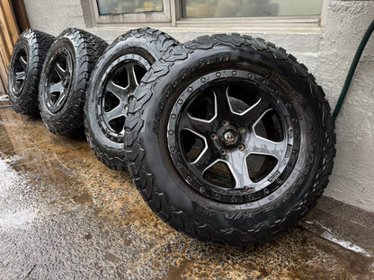 Fuel 17" Alloy Wheels on BF Goodrich A/T Tyres