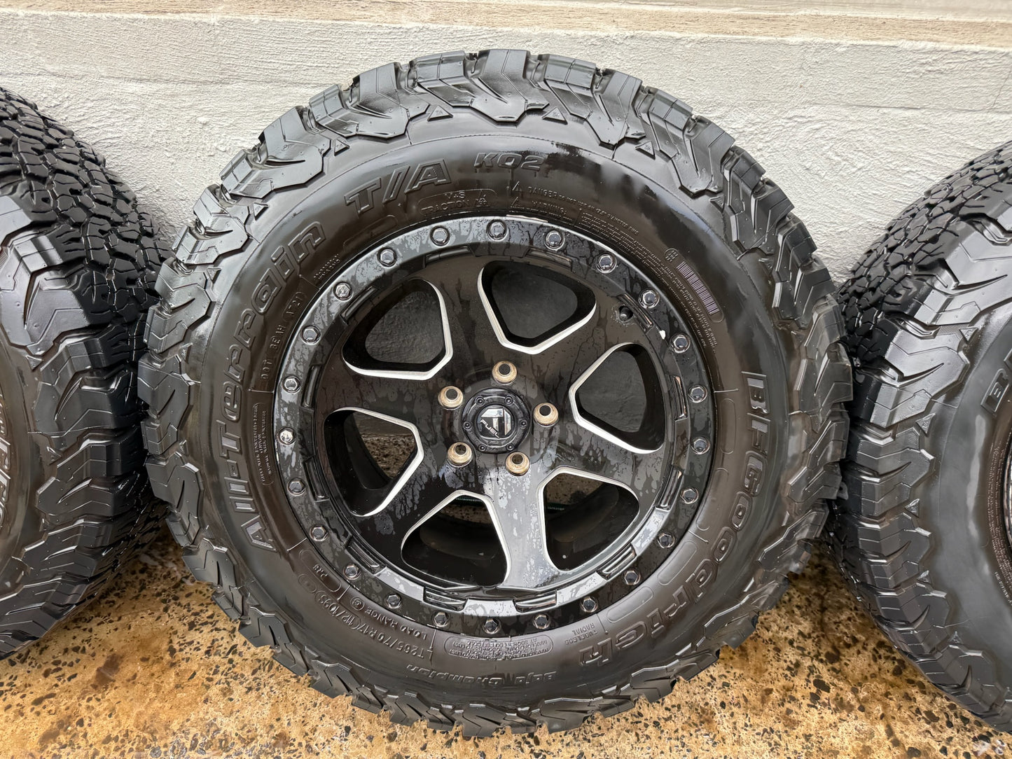 Fuel 17" Alloy Wheels on BF Goodrich A/T Tyres