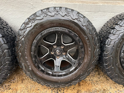 Fuel 17" Alloy Wheels on BF Goodrich A/T Tyres