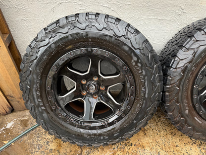 Fuel 17" Alloy Wheels on BF Goodrich A/T Tyres